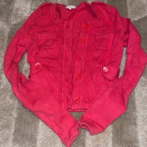 Lutz & Patmos pink sweater cardigan